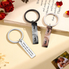 Custom Eyes Photo With Message Metal Keychain Valentine's Gift CH07 910424