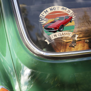 This Is How I Roll - Custom Car Photo Route 66 Vintage Car Window Decal Sticker CH07 899990