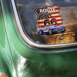 Custom Photo Route US 66 Car Window Decal Sticker CH07 899992