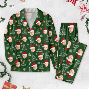 Custom Photo We Wish You A Merry Christmas Pajamas TH10 896283