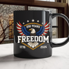 250 Years of Freedom America 1776–2026 Anniversary Black Mug HA75 898806