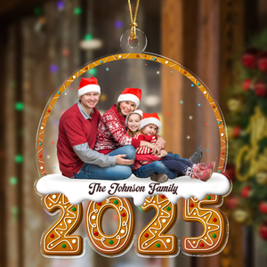 Our First Christmas Together With Pets Photo - Personalized Acrylic Ornament CH07 899716