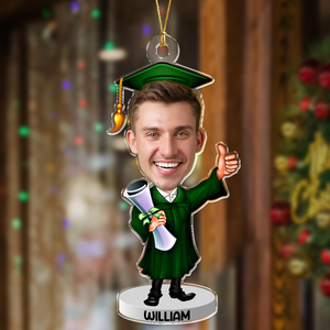 Custom Graduation Photo Acrylic Ornament Gifts For Graduation LM32 897315