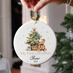 Baby's First Christmas - Personalized Ceramic Ornament LM32 895083