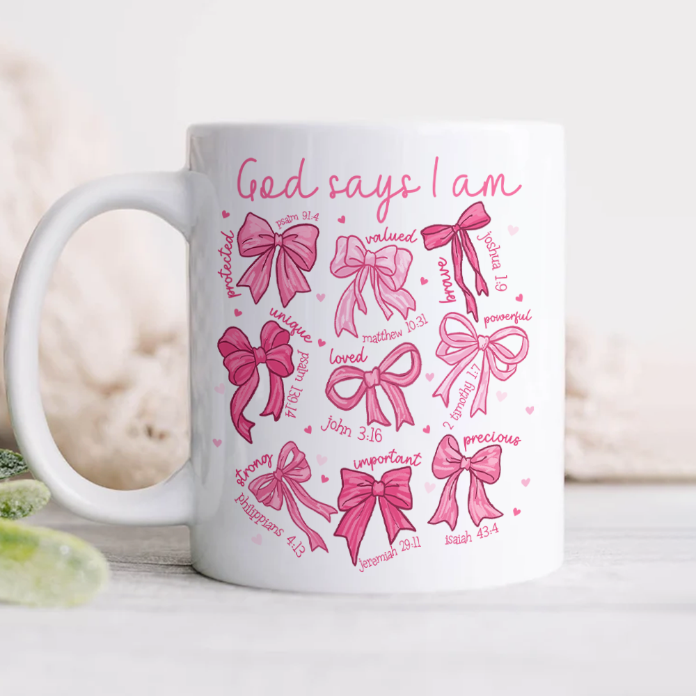 God Says I Am Mug TH10 894801