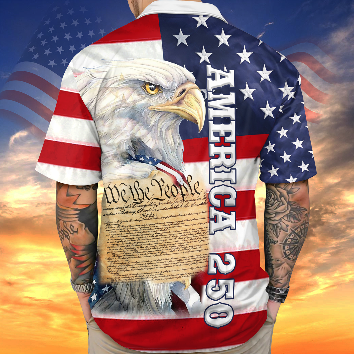 Eagle America Independence Day Cool Hawaiian Shirt CH07 910454