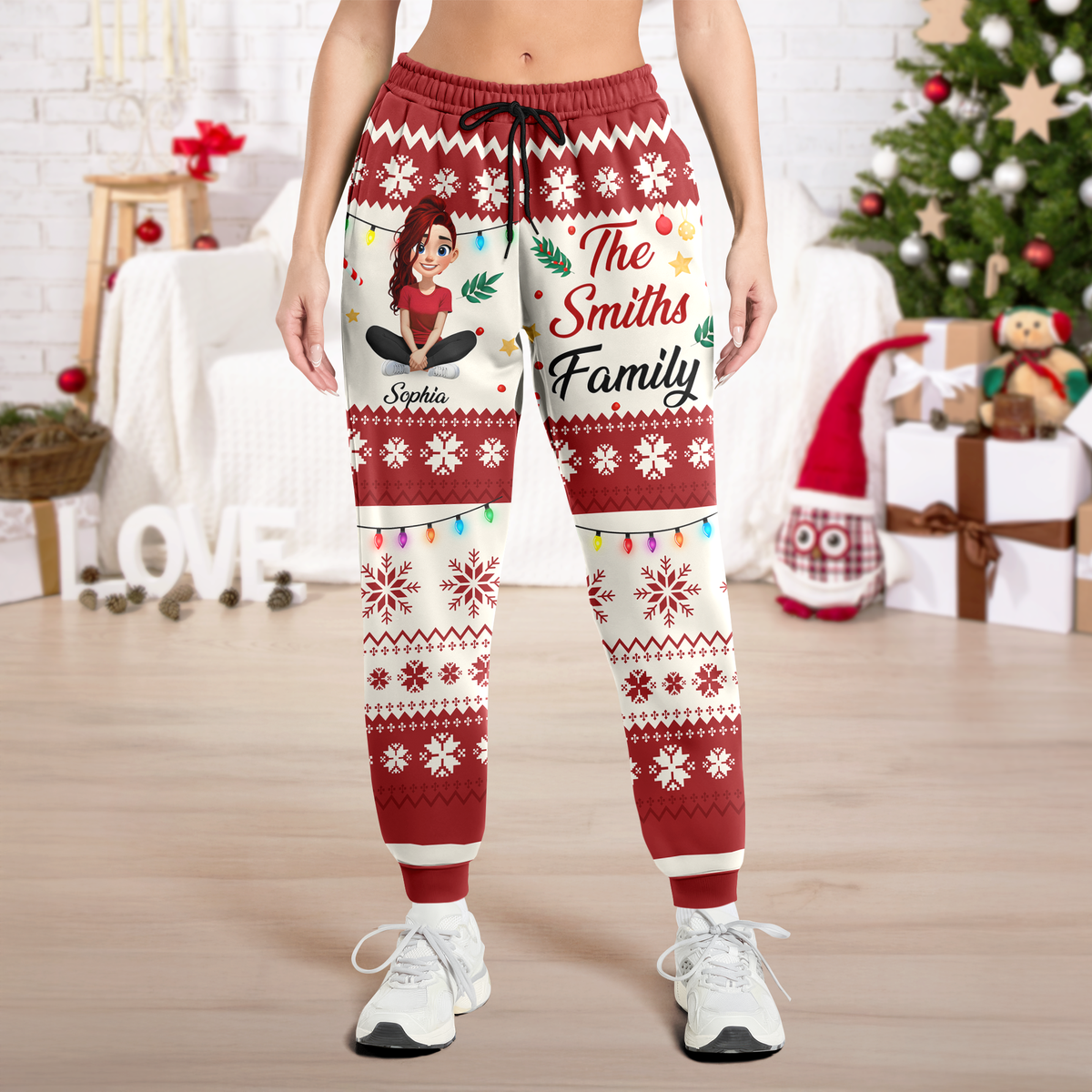 Personalized Our Family Sweatpants For Christmas TH10 896413