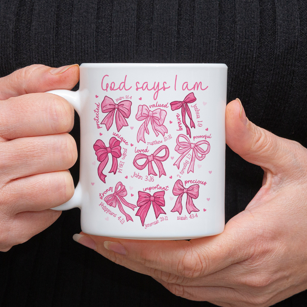 God Says I Am Mug TH10 894801