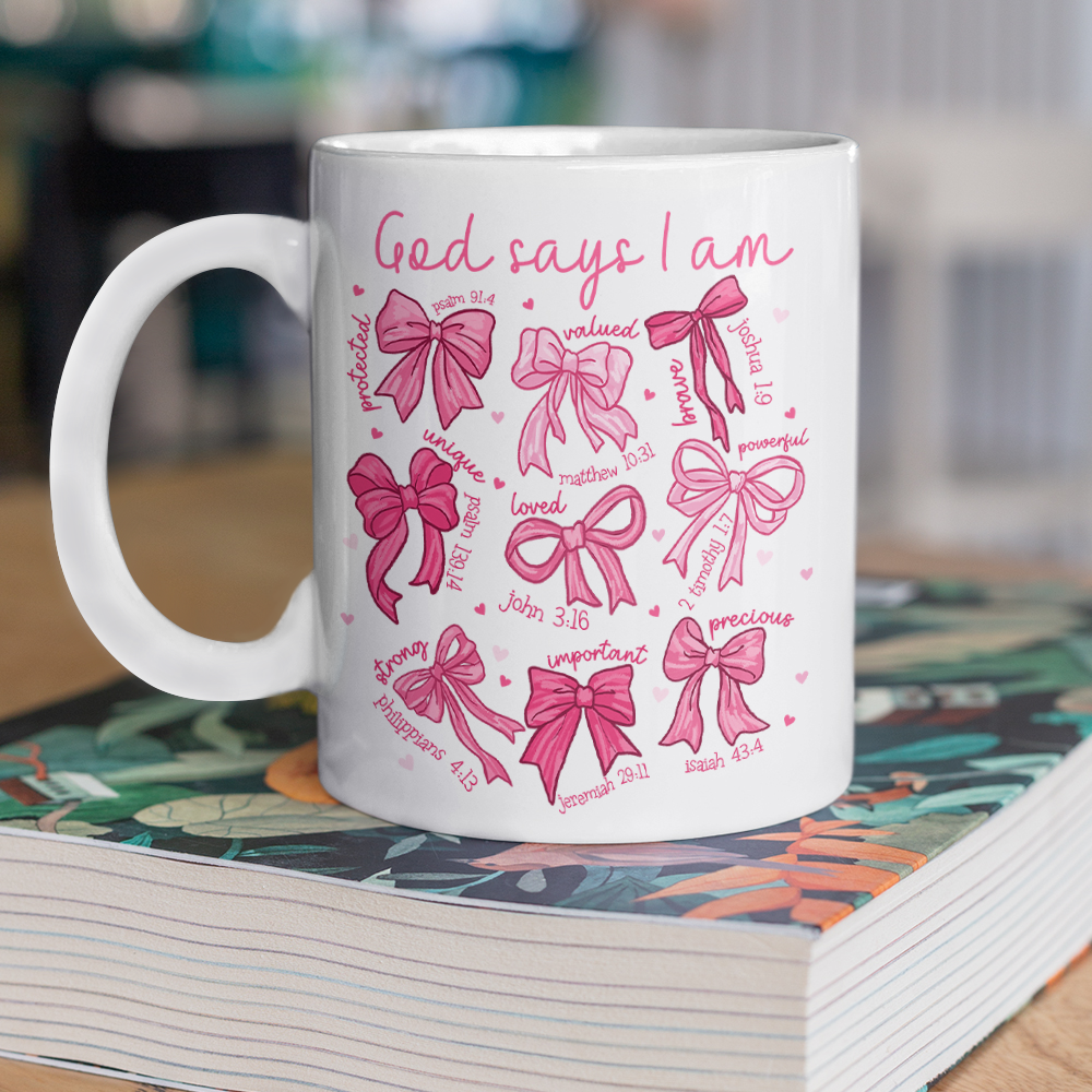 God Says I Am Mug TH10 894801