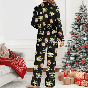 Custom Photo Best Daddy Ever Funny Kids Christmas - Personalized Pajamas CH07 899722