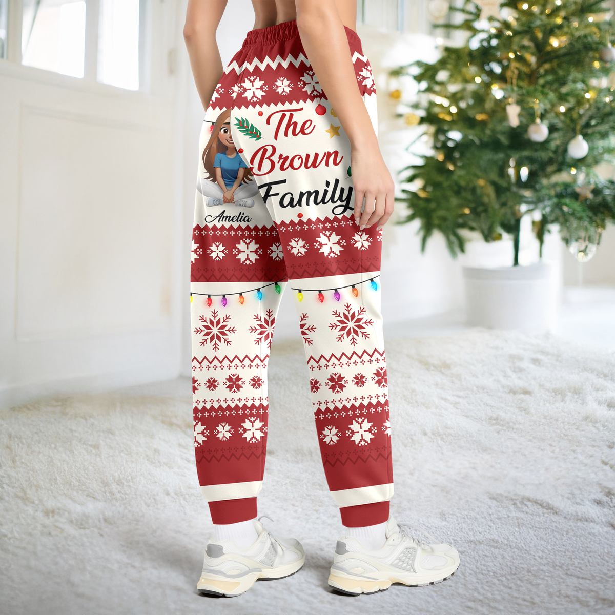 Personalized Our Family Sweatpants For Christmas TH10 896413