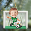 Custom Photo Soccer Player Personalized Christmas 3D Effect Acrylic Ornament LM32 895815