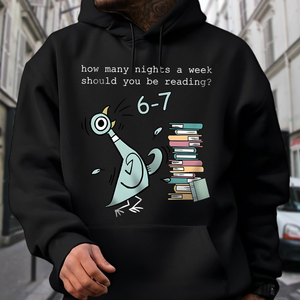 How Many Nights A Week Should You Be Reading 6-7 Funny Six Seven Dark Shirt CH07 896904