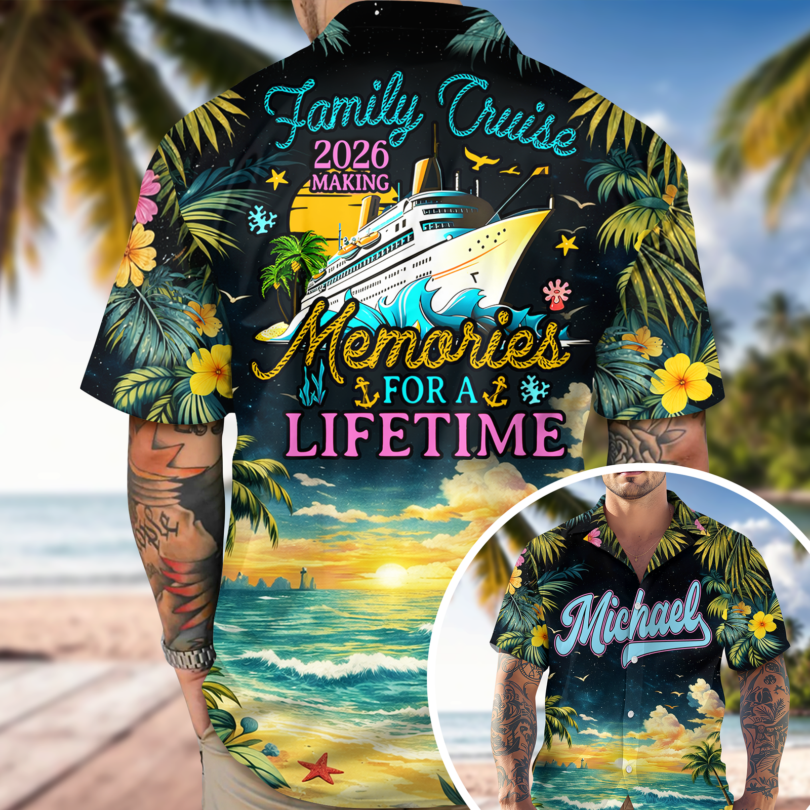 Personalized Family Cruise 2026 Making Memories For A Lifetime Hawaii Shirt CH07 910770