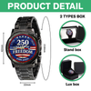 Custom Name 250 Years Of Freedom 1776-2026 4th Of July Men's Wrist Watch HO82 901554
