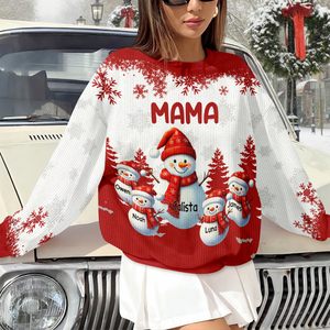 My Fav People Call Me - Personalized Christmas Ugly Sweater Gift For Family TH10 896471
