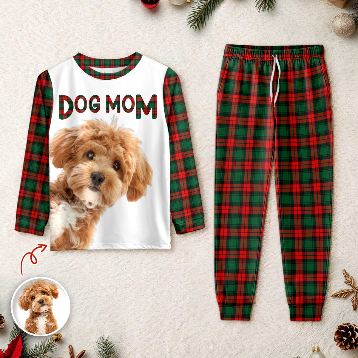 Custom Photo Dog Mom Dog Dad Personalized Sleepwear Gift For Dog Lovers CH07 899110
