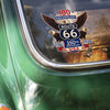 100 Years Of Route 66 And 250 Years Of USA Car Window Decal Sticker For Car Lover TH10 898439