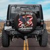 America 250Th Anniversary 1776-2026 Eagle Us Flag Tire Cover HO82 900968