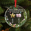Festive Sister Love - Personalized Glass Ornament TH10 896653