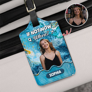 Blue Waves - Personalized Custom Luggage Tag HO82 894476