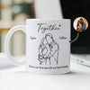 Custom Photo Anniversary Wedding Gifts For Husband And Wife, Him And Her White Mug CH07 899842
