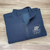 Personalized Name Fishing Lovers Embroidered Quarter Zip Sweater HA75 898648