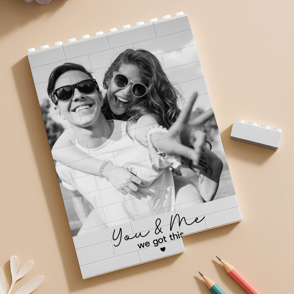 Personalized Photo You & Me We Got This Building Block - Gift For Husband, Wife, Boyfriend, Girlfriend HO82 902570