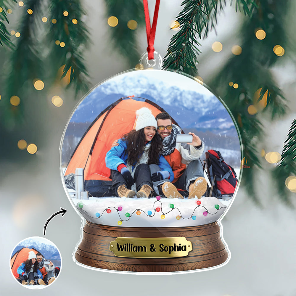 Custom Photo Making Memories One Campsite At A Time Acrylic Ornament TH10 894933