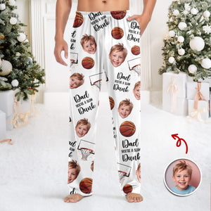 Custom Cute Photo You're A Slam Dunk, Dad Sweatpants LM32 895687