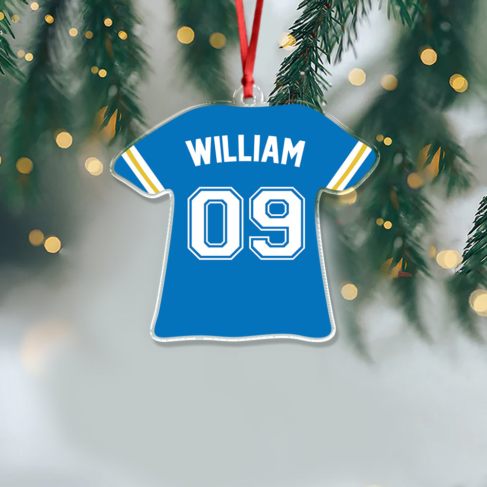 Personalized Sport Jersey Acrylic Ornament For Sports Player TH10 894499