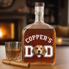 Custom Photo Dog Cat Dad Whiskey Bottle Dog Lovers Gift CH07 895960