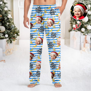 Custom Photo Funny Banana Best Dad Ever - Personalized Sweatpants HO82 900136