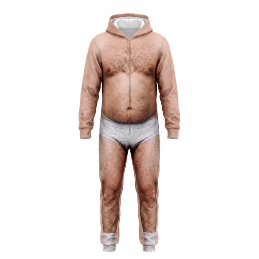 Personalized Funny Body Onesie Pajamas - Birthday Gifts For Husband, Son, Grandson, Brother, Grandpa, Dad, Yourself HO82 903556