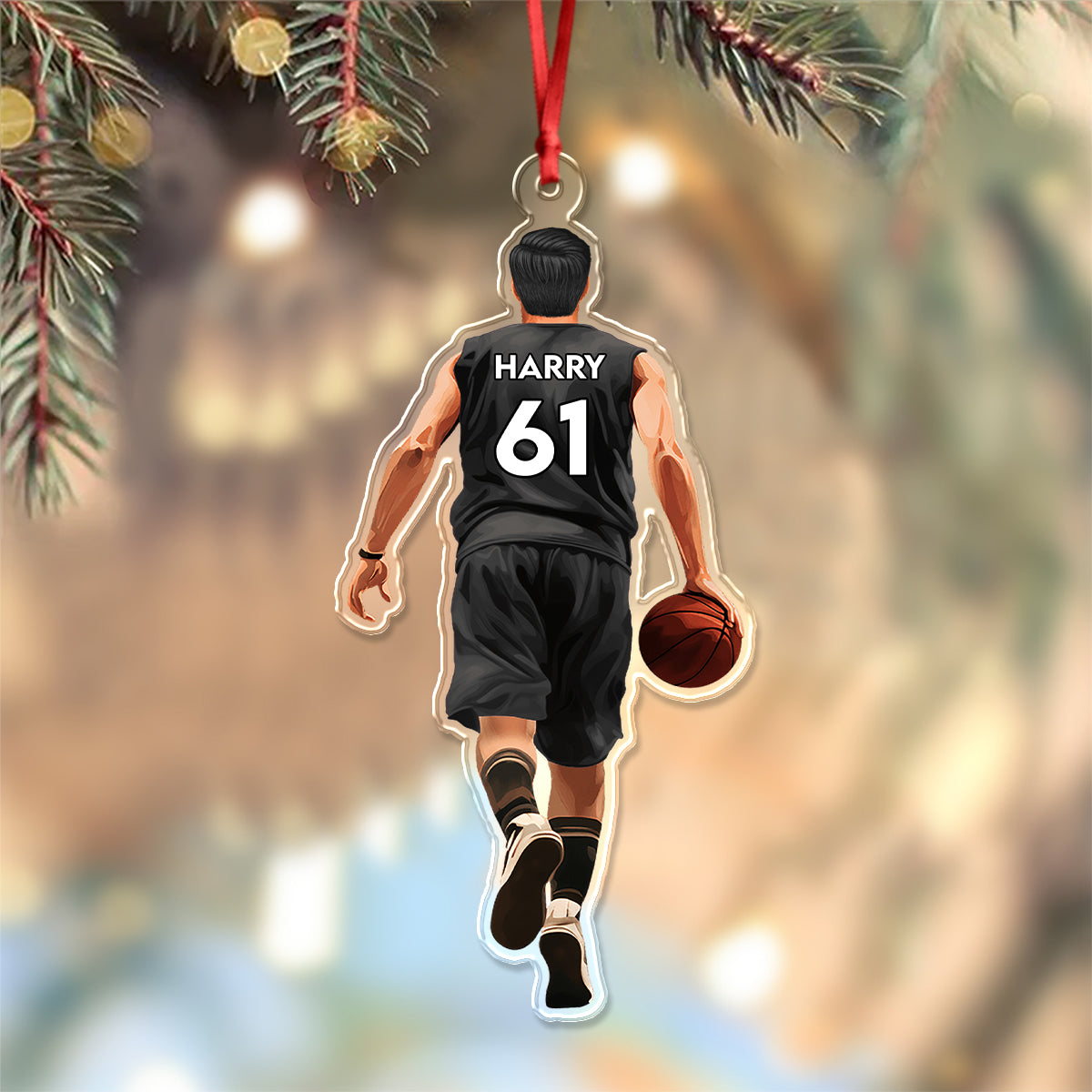 Personalized Basketball Player Acrylic Ornament Gift For Basketball Lovers LM32 895691