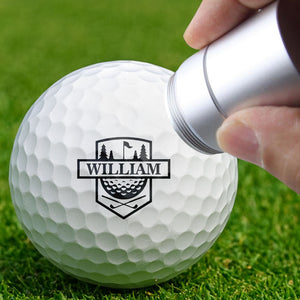 Custom Name Golf Ball Stamp For Golf Lovers CH07 895520