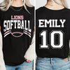 Custom Name & Number Sport Team Back & Front Shirt For Sport Players LM32 895707