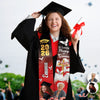Custom Photo In Loving Memory Family - Class Of 2026 Graduation Stoles Keepsake LM32 897691