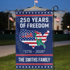 250 Years of Freedom Garden Flag USA Map Liberty 1776–2026 Patriotic Flag CH07 910120