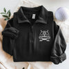 Custom Golf Player Name Embroidered Golf Quarter Zip Sweater Golf Gift For Coaches, Golfers CH07 910024