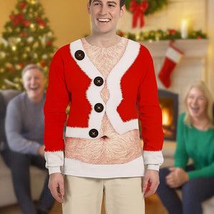 Funny Christmas Santa Shirt - All-Over-Print Long Sleeve HO82 900286