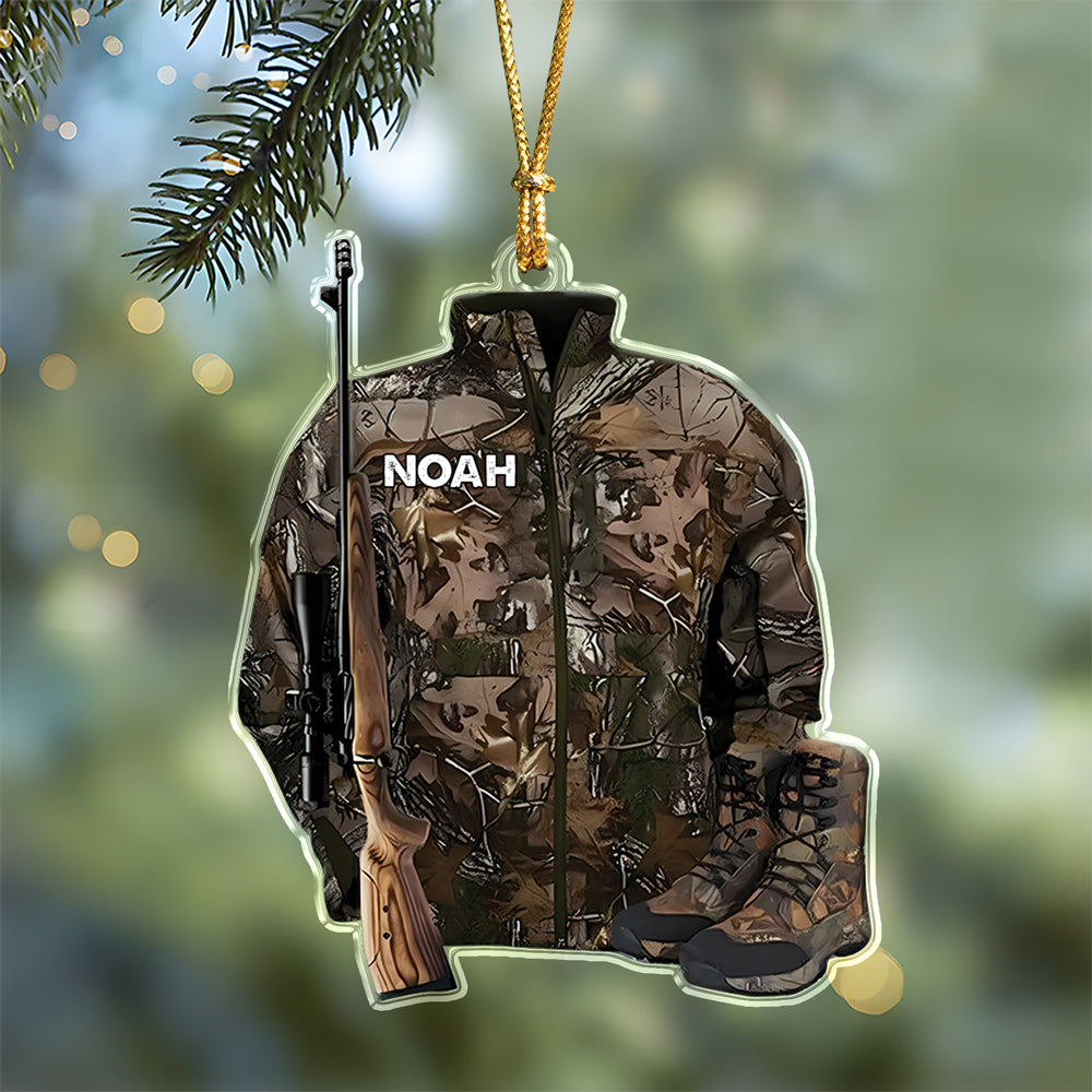 Personalized Custom Name Acrylic Ornament For Hunter TH10 894947