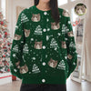 Custom Photo Best Cat Dad Mom Ever Family Cardigan CH07 899574