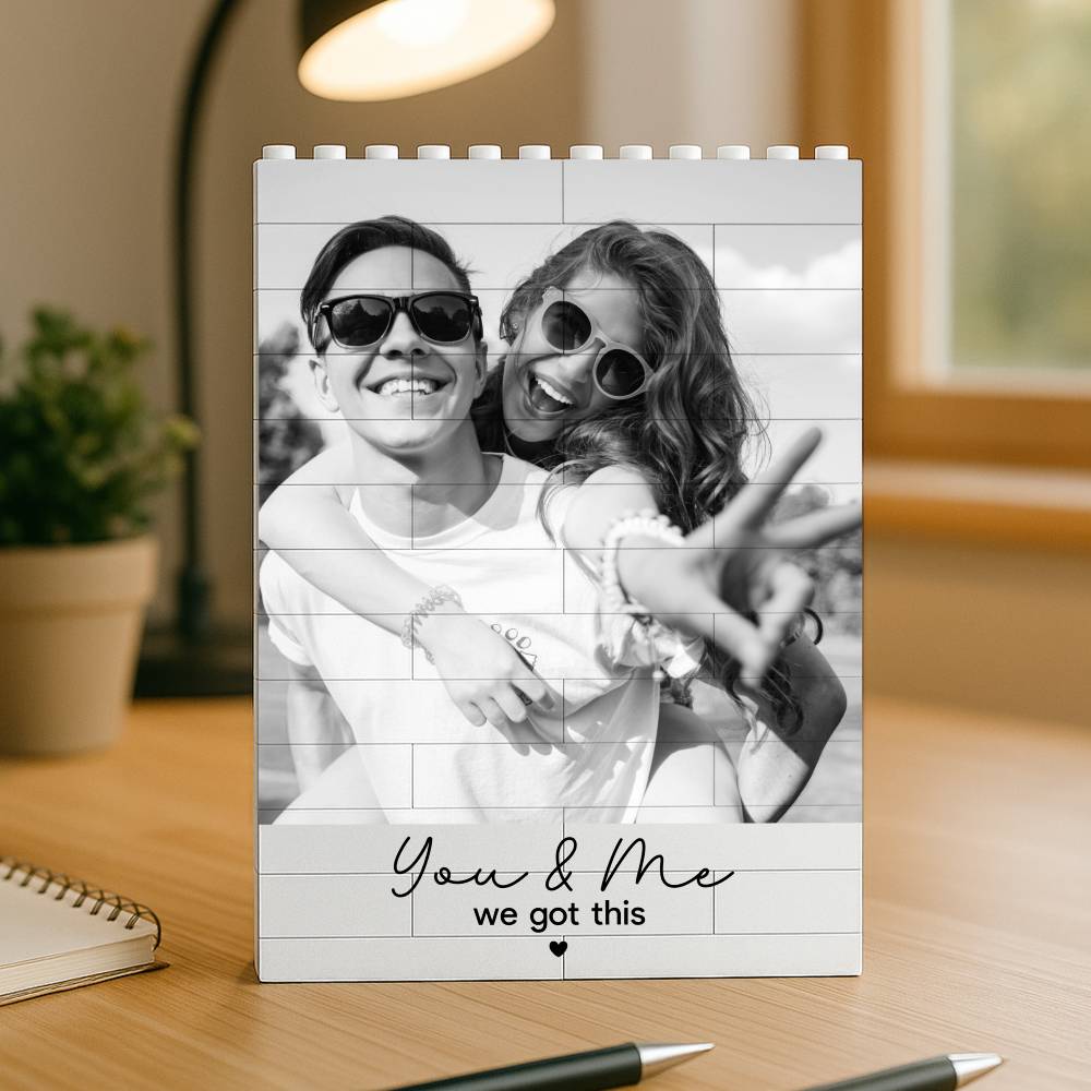 Personalized Photo You & Me We Got This Building Block - Gift For Husband, Wife, Boyfriend, Girlfriend HO82 902570