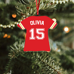 Personalized Sport Jersey Acrylic Ornament For Sports Player TH10 894499