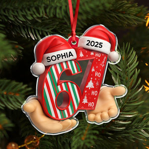 Custom Name and Year 67 Acrylic Ornament Funny Six Seven Ornament Christmas Gift CH07 899158