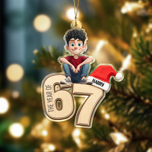 Personalized Six Seven Christmas Acrylic Ornament Gift For Christmas LM32 897403