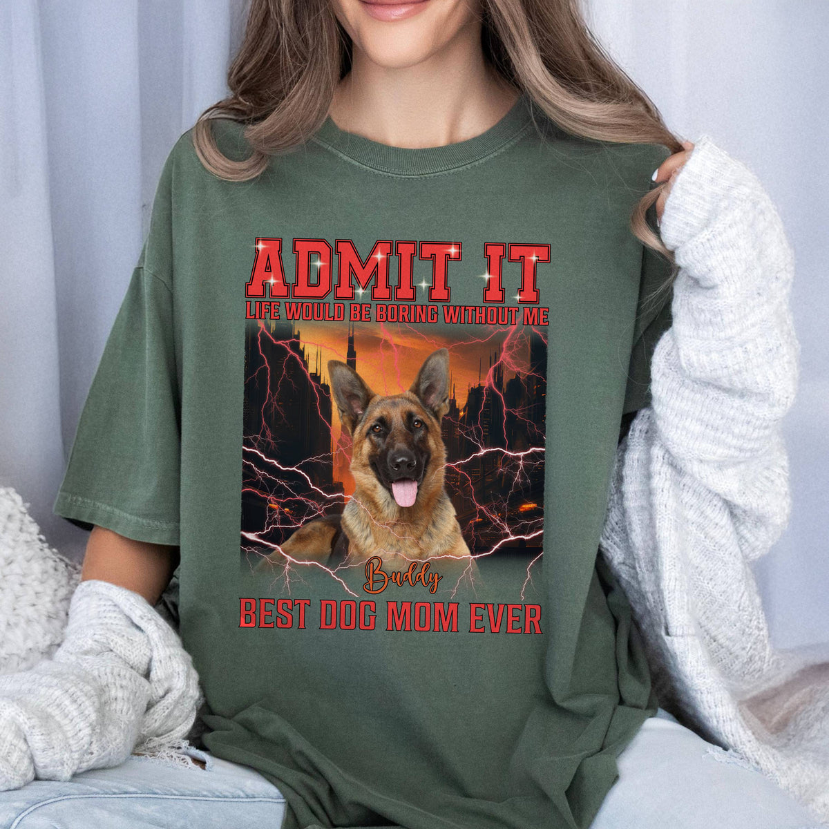 Custom Photo Admit It Life Would Be Boring Without Us Dog Cat Retro Style Comfort Shirt HO82 894890
