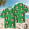 Custom Face Photo St. Patrick's Day Hawaii Shirt TH10 898107