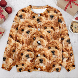 Custom Funny Dog Face Cardigan Gift For Dog Lovers CH07 899830